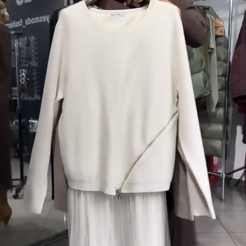 Ullé | Robe élégante en maille et tulle pour femme