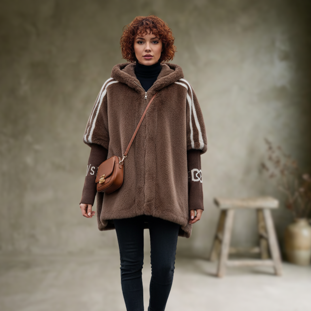 Sandy | Veste décontractée (avec capuche) d’Hiver