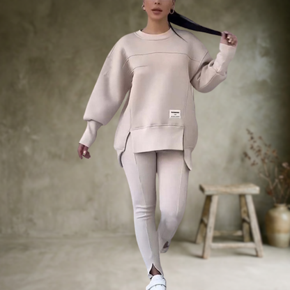 Woet | Ensemble sweat-shirt et leggings décontracté