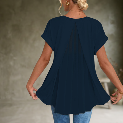 Amanda | T-shirt avec un dos original, 6 couleurs