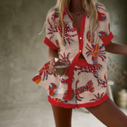 Marjorie | Ensemble d'été élégant et confortable