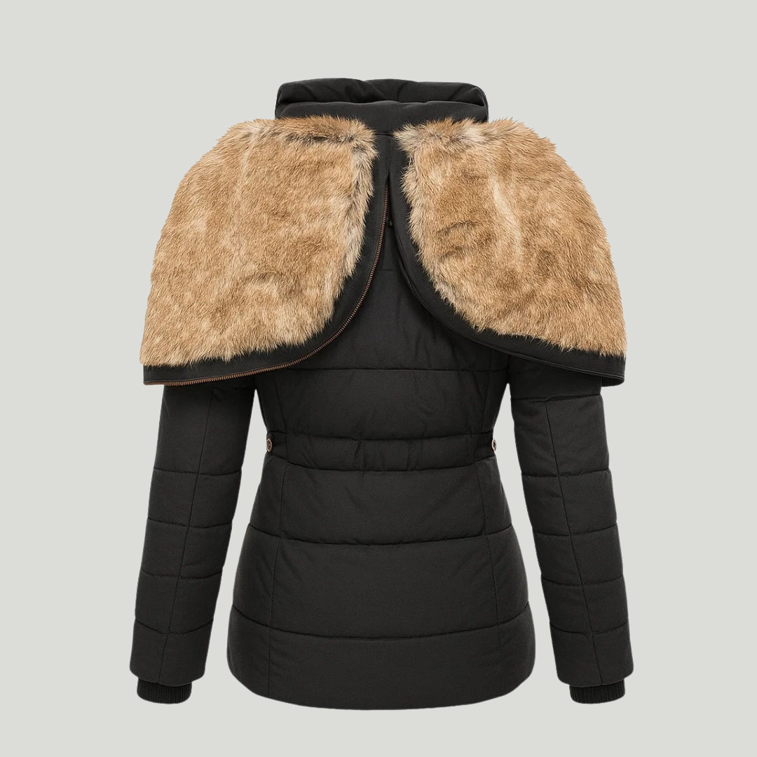 Anna | Manteau d'hiver avec doublure en fourrure