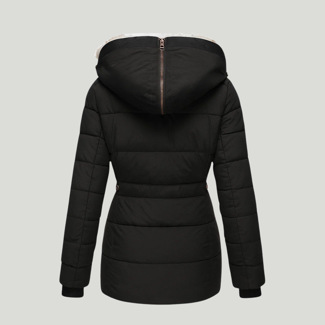 Anna | Manteau d'hiver avec doublure en fourrure