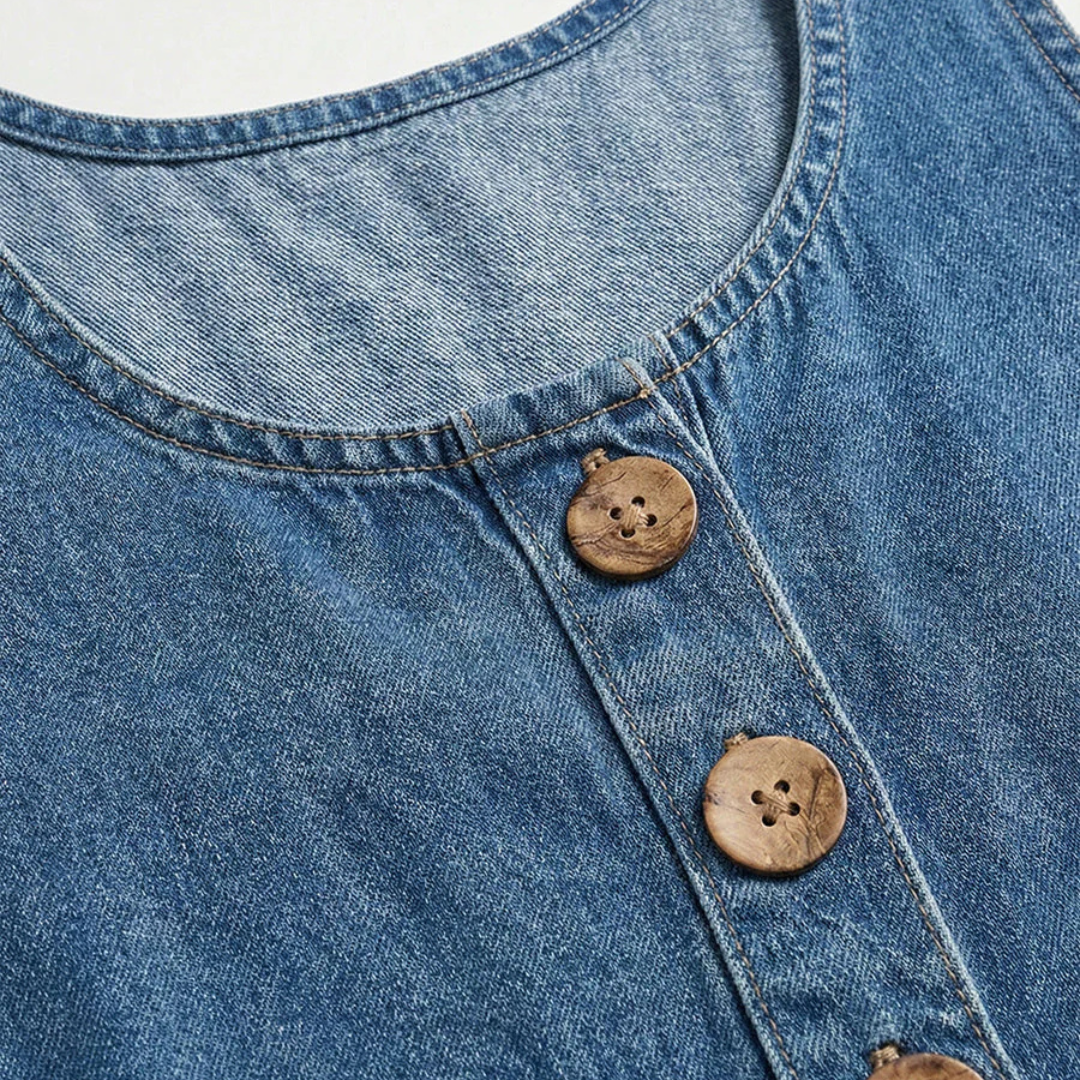 Selma | Combinaison au look denim vintage