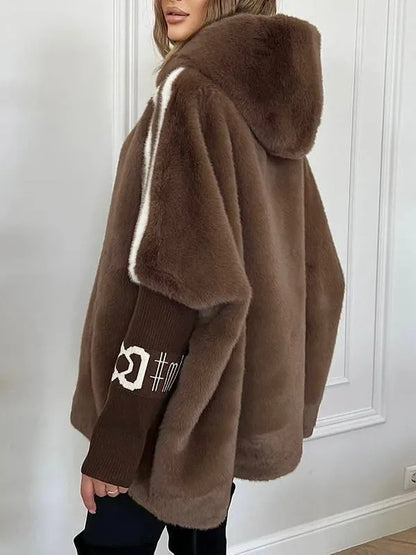 Sandy | Veste décontractée (avec capuche) d’Hiver