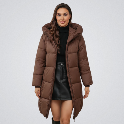 Ava | Élégant manteau matelassé