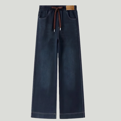 Tyla | Pantalon décontracté en coton stretch avec taille élastique