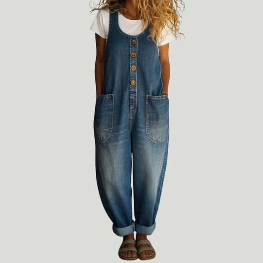 Selma | Combinaison au look denim vintage