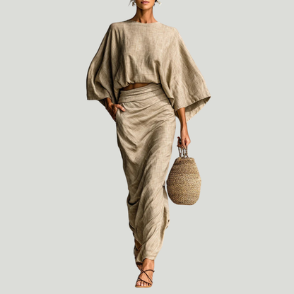 Julia | jupe tendance avec un haut