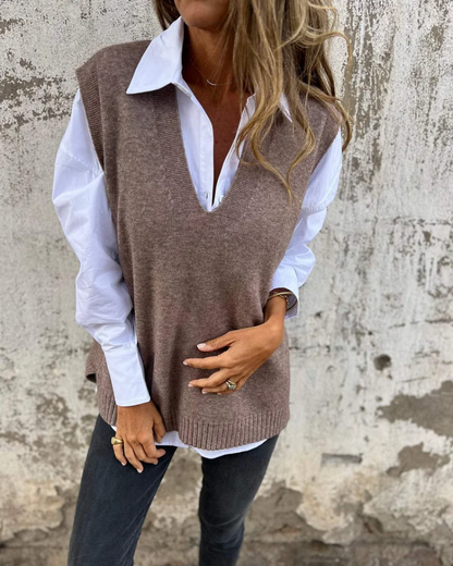 Nusa | gilet en maille confortable