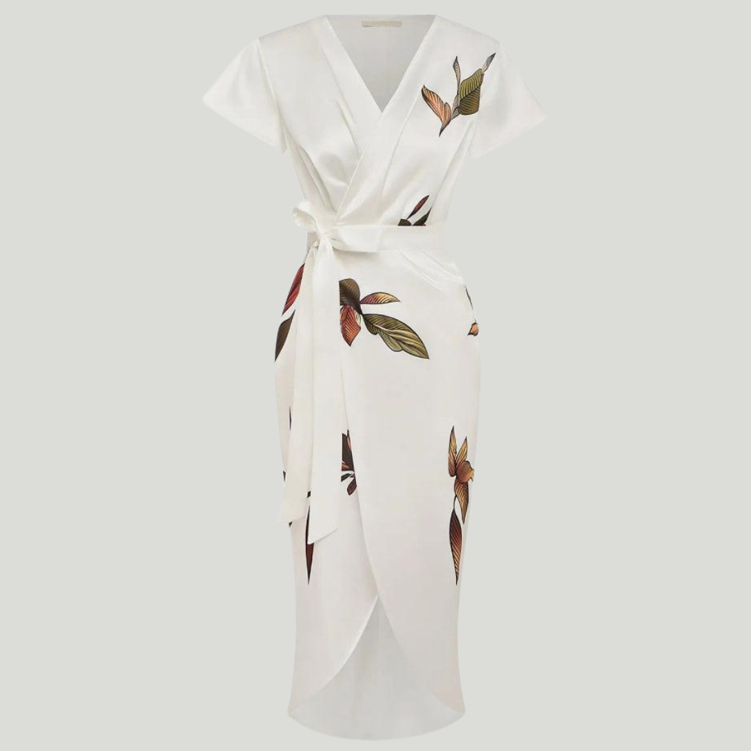 Elin | Robe portefeuille à imprimé floral