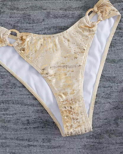 Annemiek | Bikini Boucle métallique Design