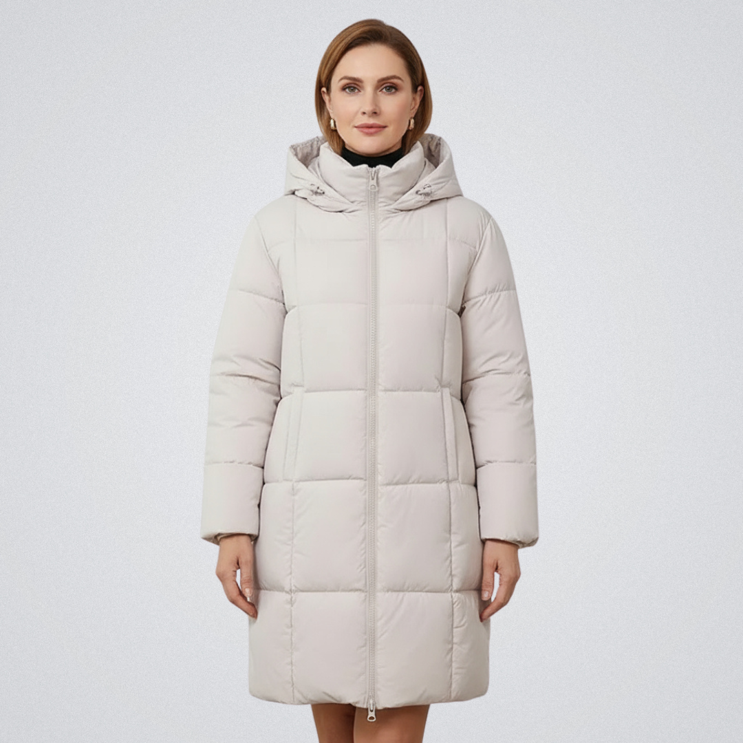Ava | Élégant manteau matelassé