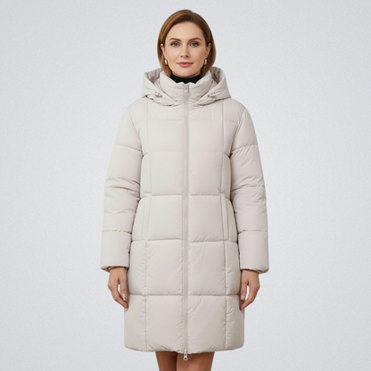 Ava | Élégant manteau matelassé