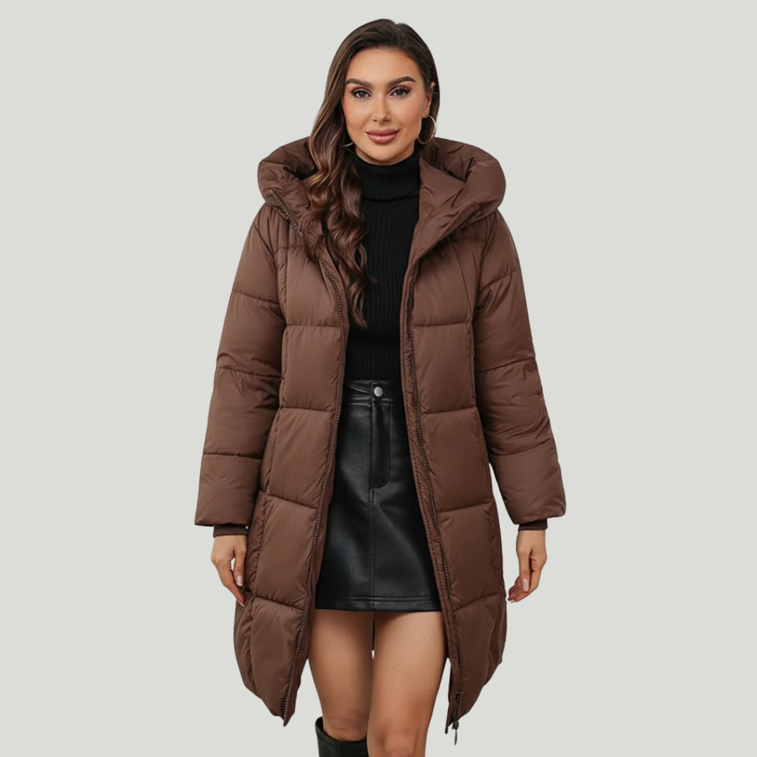 Ava | Élégant manteau matelassé