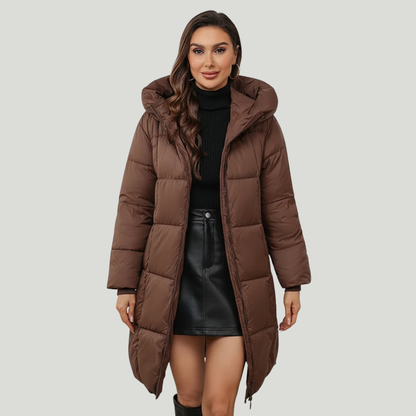 Ava | Élégant manteau matelassé