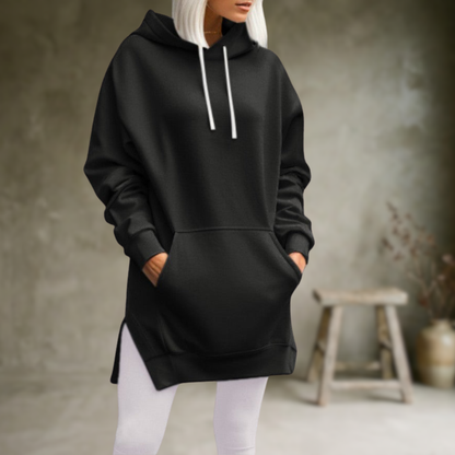 Ella | Robe à capuche oversize