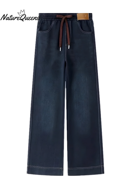 Tyla | Pantalon décontracté en coton stretch avec taille élastique