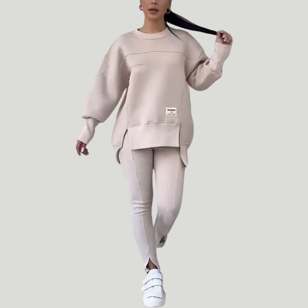 Woet | Ensemble sweat-shirt et leggings décontracté