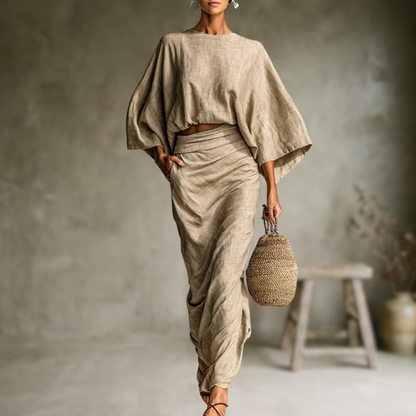 Julia | jupe tendance avec un haut