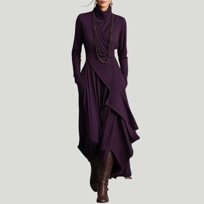 Larissa | Robe Asymétrique de Haute Qualité