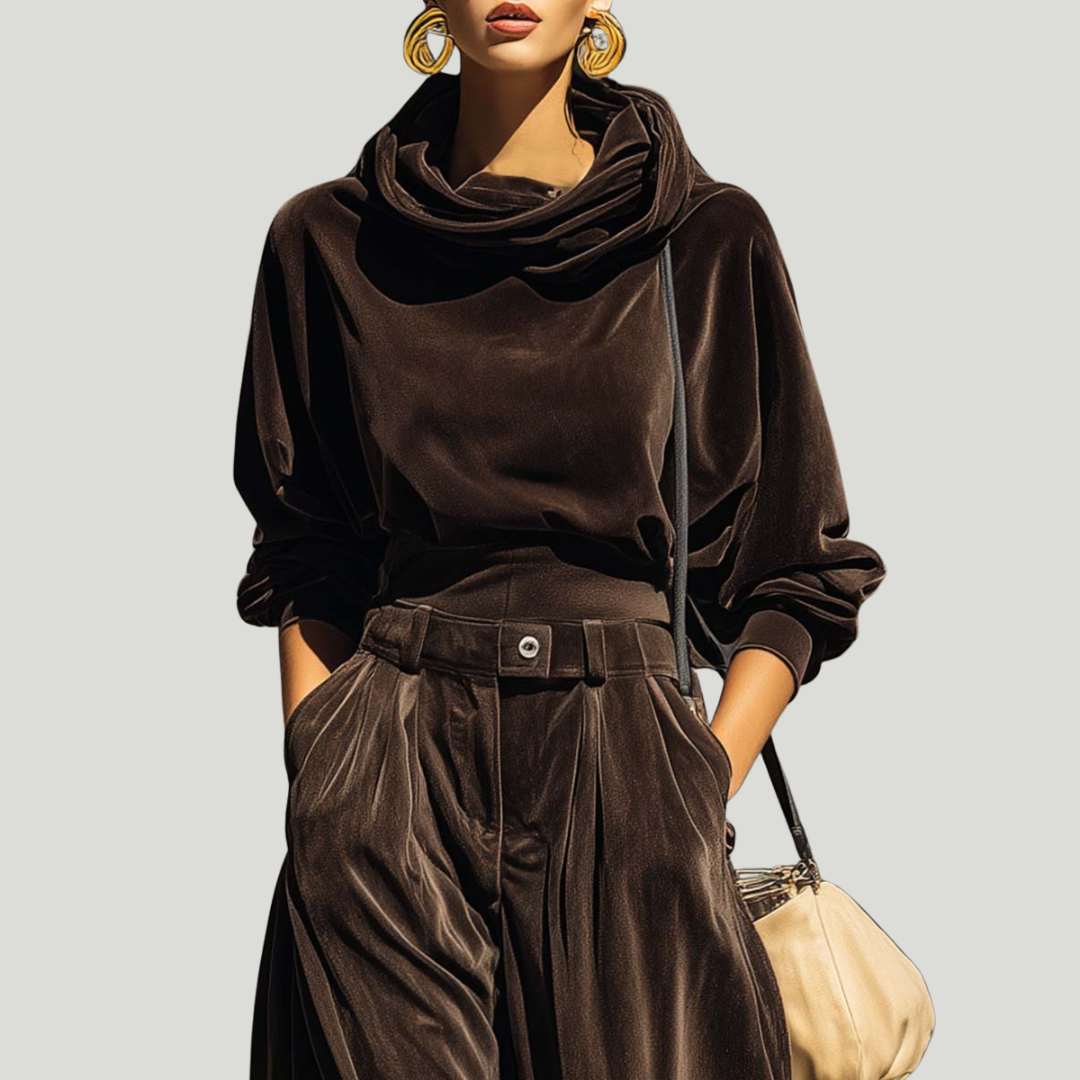 Jose | Ensemble vintage en velours