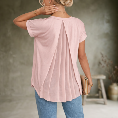 Amanda | T-shirt avec un dos original, 6 couleurs