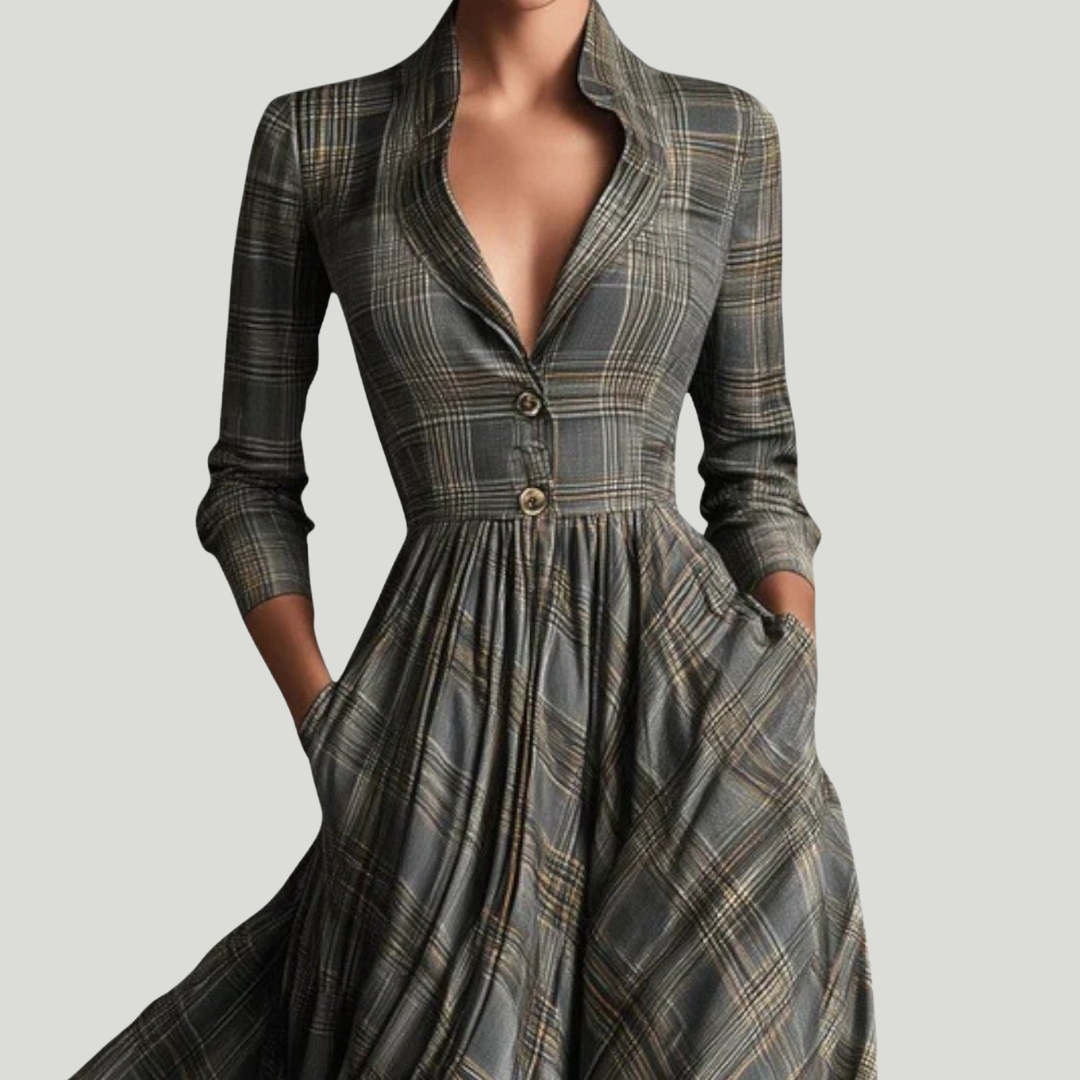 Abele | Robe Chic Carreaux