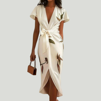 Elin | Robe portefeuille à imprimé floral