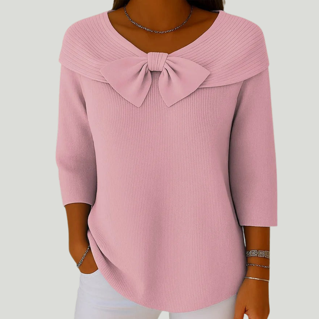 Lirya | Pull Noeud Élégance