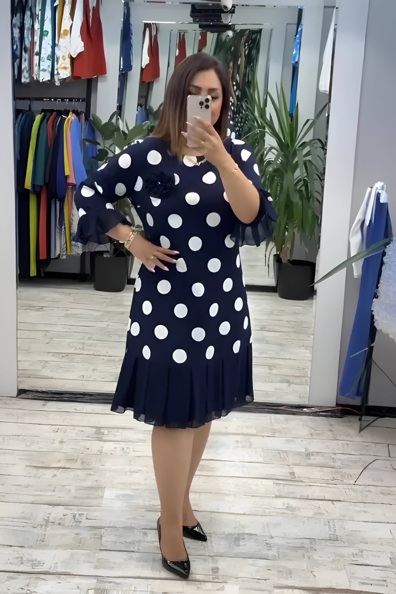 Pia | Robe midi élégante et confortable