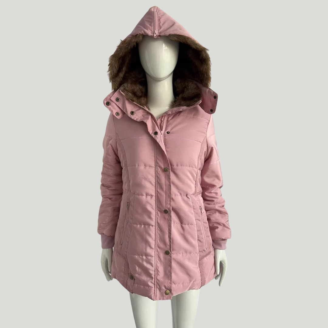 Anna | Manteau d'hiver avec doublure en fourrure