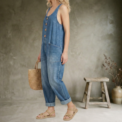 Selma | Combinaison au look denim vintage