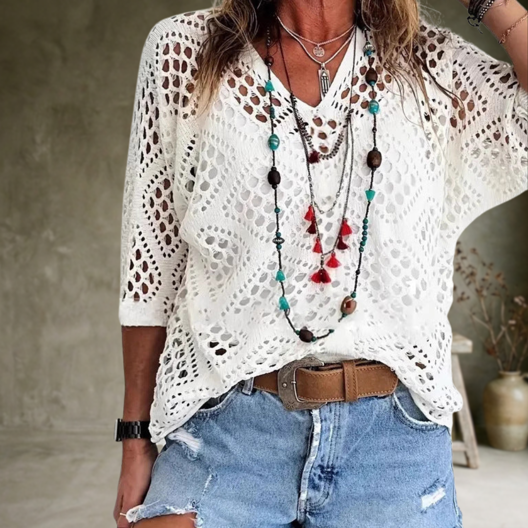 Anja | Motif en losange