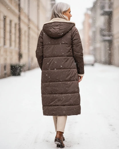 Layla | Manteau long élégant confort premium