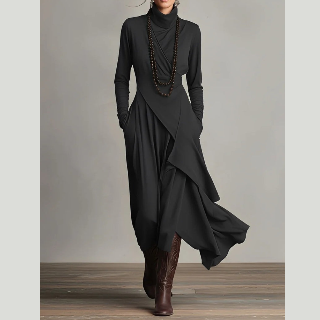Larissa | Robe Asymétrique de Haute Qualité