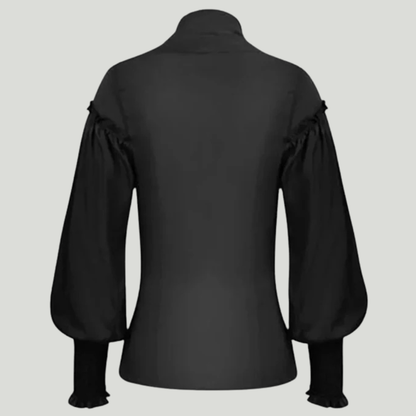 Victoria | Blouse victorienne à col en V