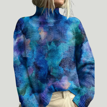 Apolline | Pull Brodé Jardin Sauvage