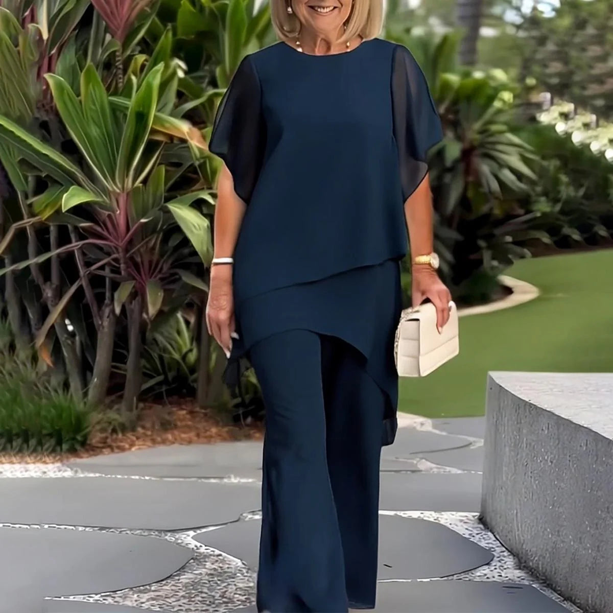 Sorcha | Ensemble chic avec haut et pantalon