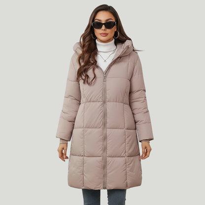 Ava | Élégant manteau matelassé