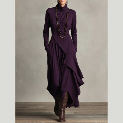 Larissa | Robe Asymétrique de Haute Qualité