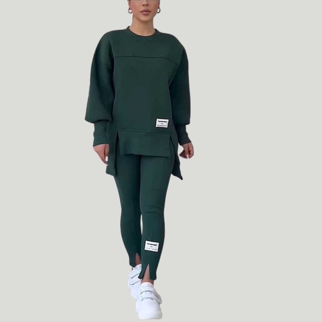 Woet | Ensemble sweat-shirt et leggings décontracté