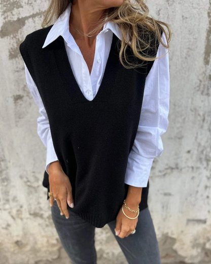 Nusa | gilet en maille confortable