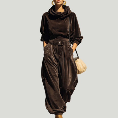 Jose | Ensemble vintage en velours