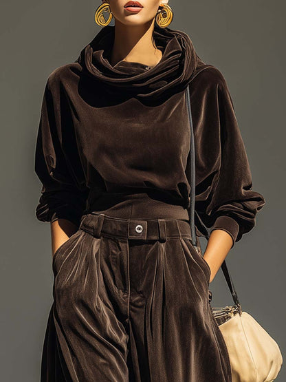 Jose | Ensemble vintage en velours