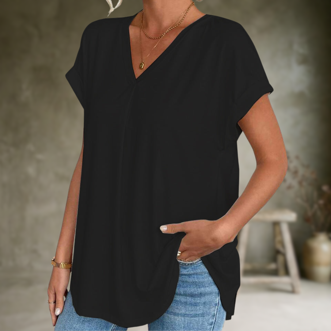 Amanda | T-shirt avec un dos original, 6 couleurs