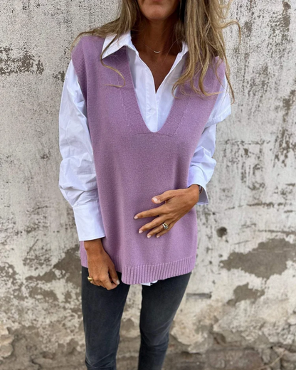 Nusa | gilet en maille confortable