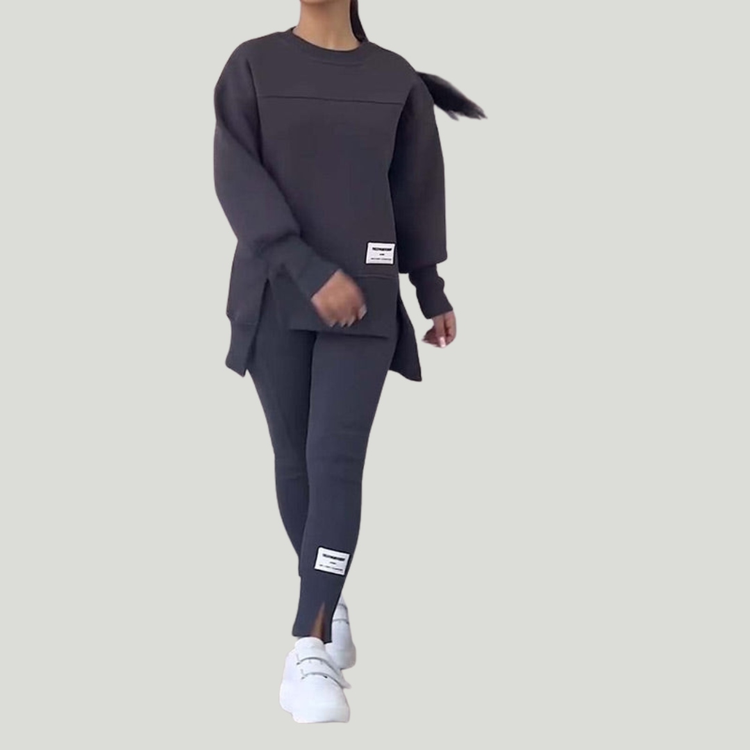 Woet | Ensemble sweat-shirt et leggings décontracté