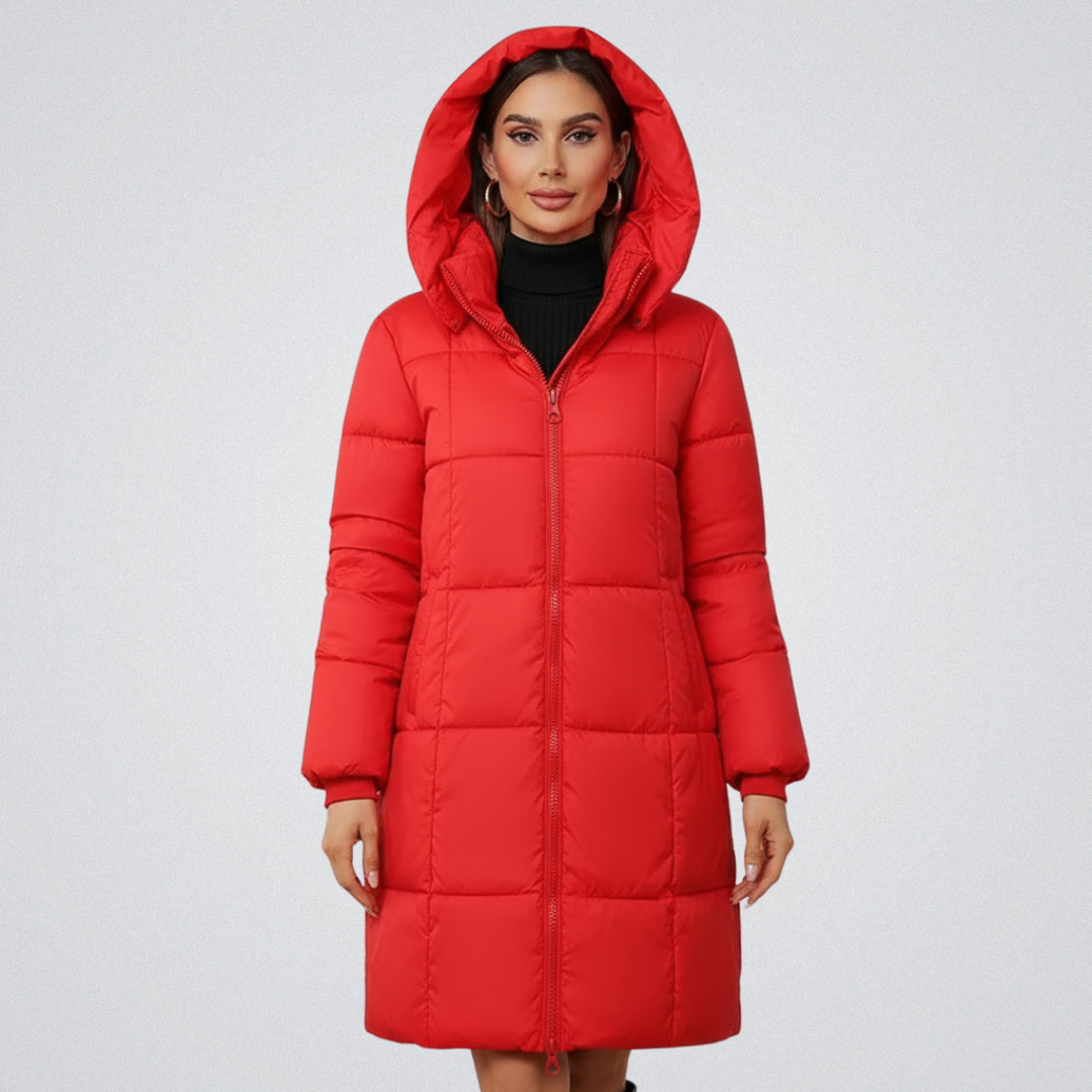 Ava | Élégant manteau matelassé