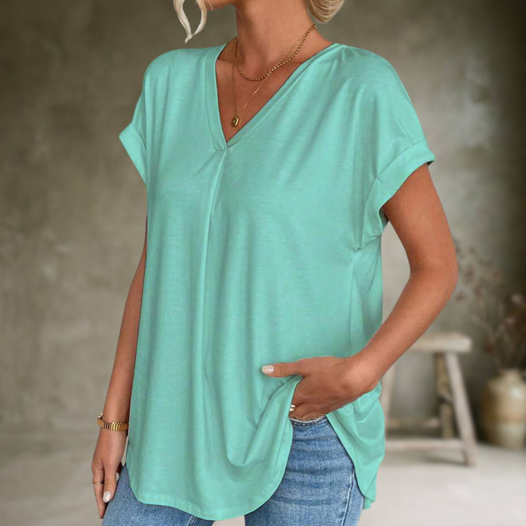 Amanda | T-shirt avec un dos original, 6 couleurs